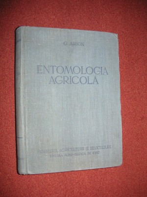 G. Arion - Entomolgia agricola foto