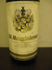 vin ST. MAGDALENER, doc, wein, sudtirol, recoltare 1970, cl 72 gr 12 foto