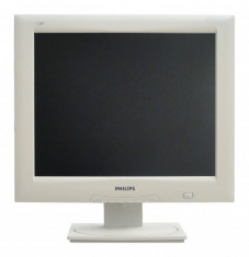 Monitor 17 inch LCD Philips 170B2, White, Panou Grad B foto