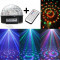 Glob MODEL LASER DISCO LED Lumini CLUB PARTY + telecomanda stick