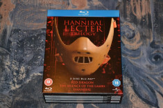 Film - The Hannibal Lecter Trilogy [3 Filme Blu-Ray 3 Discuri], Import UK foto