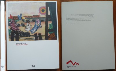 Osterwold , Max Beckmann , 2006 , album de arta foto
