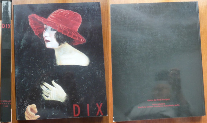 Otto Dix , Berlin , 1991 , album de arta de lux