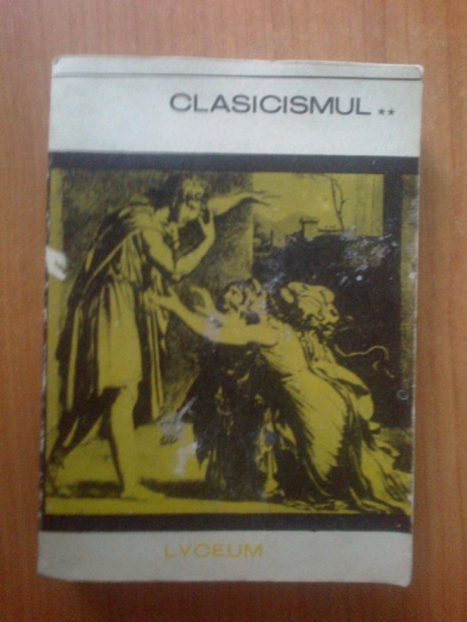 h1a Clasicismul - volumul 2