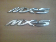 Sigla emblema - MX - 5 - MAZDA - 126 x 18 mm foto