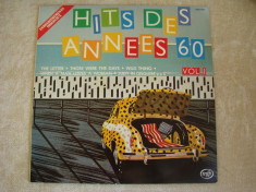 HITS DES ANNES &amp;#039;60 - vol 1 - LP Original France foto