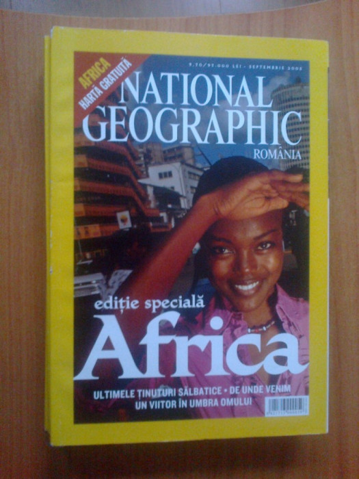 e0d National Geographic - - Africa (nu contine harta)