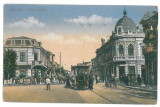 3595 - BUCURESTI, Grivitei street, tramway - old postcard - used - 1921, Circulata, Printata