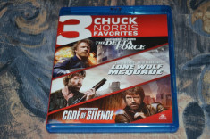 Film - Chuck Norris Favorites [3 Filme - 3 Discuri Blu-Ray] Remastered US Import foto