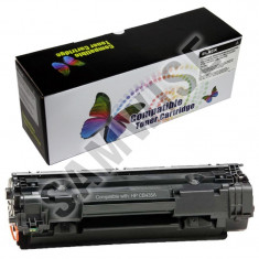 Cartus toner negru compatibil imprimante Laser HP Seriile P/M, Canon LPB iSensys foto