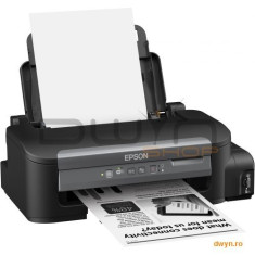 Epson M105, Imprimanta inkjet monocrom CISS A4 ( Print, Wireless ), viteza de imprimare 34 ppm monoc foto