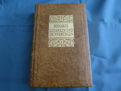 Bismark - Gedanken und Erinnerungen foto