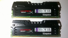 Kingston HyperX Beast 8GB DDR3 1866MHz PC3-14900 Dual 2*4GB DDR3 KHX18C9T3K2/8X foto