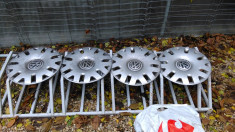 Set capace roti originale VW 14&amp;quot; import Germania foto