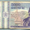 A1506 BANCNOTA-ROMANIA- 5000 LEI-1993-SERIA 0017-AVRAM IANCU-starea care se vede