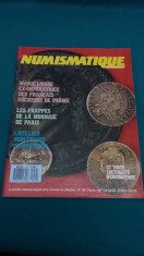 REVISTA NUMISMATICA/ NUMISMATIQUE ET CHANGE/ LIMBA FRANCEZA/NR. 159*1987 foto