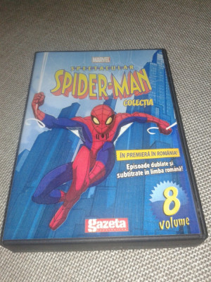 The Spectacular SpiderMan 8 DVD-uri Desene Animate Dublate In Limba Romana foto