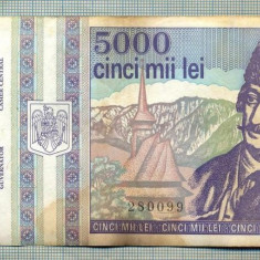 A1509 BANCNOTA-ROMANIA- 5000 LEI-1993-SERIA 0002-AVRAM IANCU-starea care se vede