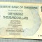 A1539 BANCNOTA-ZIMBABWE- 100 000 DOLLARS -2006-SERIA 9387540-starea care se vede