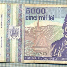 A1527 BANCNOTA-ROMANIA- 5000 LEI-1993-SERIA 0026-AVRAM IANCU-starea care se vede