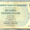 A1536 BANCNOTA-ZIMBABWE- 100 000 DOLLARS -2006-SERIA 0294059-starea care se vede