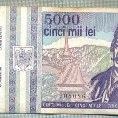 A1504 BANCNOTA-ROMANIA- 5000 LEI-1993-SERIA 0007-AVRAM IANCU-starea care se vede