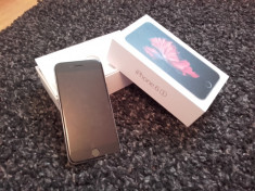 IPhone 6s 16 gb Space Gray si husa Silicon case Charcoal gray originala Apple foto