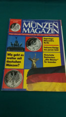 REVISTA NUMISMATICA/ MUNZEN MAGAZIN/ NR. 6*1991/ TEXT LIMBA GERMANA foto