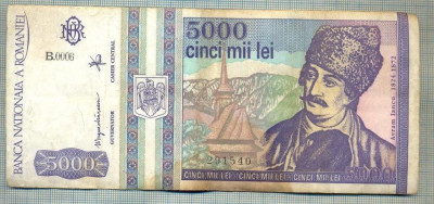 A1505 BANCNOTA-ROMANIA- 5000 LEI-1993-SERIA 0006-AVRAM IANCU-starea care se vede foto