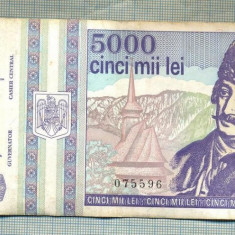 A1513 BANCNOTA-ROMANIA- 5000 LEI-1993-SERIA 0024-AVRAM IANCU-starea care se vede