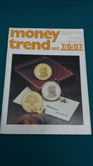 REVISTA NUMISMATICA/ MONEY TREND/ NR. 7*8/1987/ TEXT LIMBA GERMANA foto