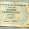 A1545 BANCNOTA-ZIMBABWE- 100 000 -2007-SERIA 3831827-starea care se vede