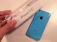 iPhone 5 C blue cu garantie din 07.2016 foto