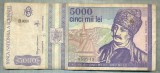 A1528 BANCNOTA-ROMANIA- 5000 LEI-1993-SERIA 0020-AVRAM IANCU-starea care se vede