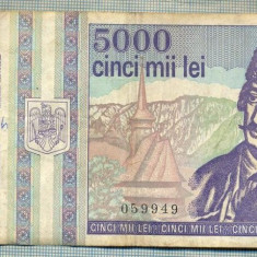 A1528 BANCNOTA-ROMANIA- 5000 LEI-1993-SERIA 0020-AVRAM IANCU-starea care se vede