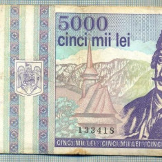 A1508 BANCNOTA-ROMANIA- 5000 LEI-1993-SERIA 0022-AVRAM IANCU-starea care se vede