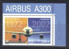 FRANTA 2002, Aviatie, serie neuzata, MNH foto