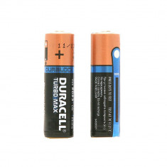 Aproape nou: Baterie alcalina Duracell Turbo Max AA sau R6 cod 81417144 blister cu foto