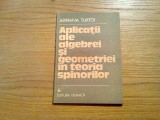 APLICATII ALE ALGEBREI SI GEOMETRIEI IN TEORIA SPINORILOR - A. Turtoi -1989,118p, Alta editura