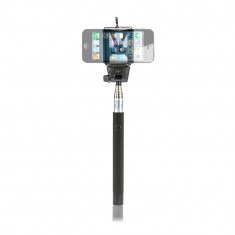Aproape nou: Selfie stick Midland Negru extensibil pana la 80 cm cu Bluetooth si su foto