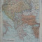 Harta - Statele Balcanice - Primul Razboi Mondial ( 1914 - 1916 )
