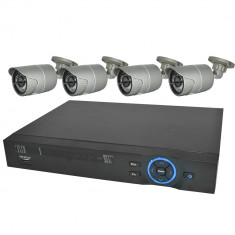 Resigilat : Kit PNI House IPMAX POE Two - NVR IP ONVIF si 4 camere HD cu IP 1080P foto