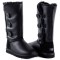 Cizme Ugg Australia inalte negre piele blana naturala oaie impermeabile 36