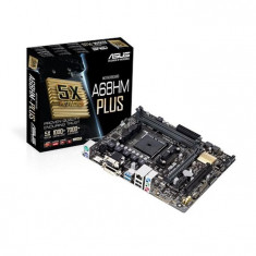 Placa de baza ASUS Socket FM2+, A68HM-PLUS, AMD A68H FCH, 2*DDR3 2400 (O.C.)/2133/1866/1600/1333 MHz, VGA/DVI/HDMI, 1*PCIe 3.0/2.0 x16, 1*PCIe bulk foto