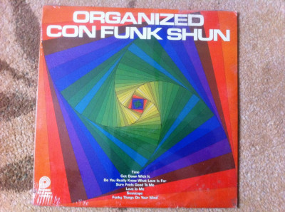 Con Funk Shun Organized disc vinyl lp muzica funk disco usa 1978 sigilat cut out foto