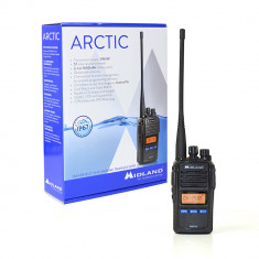 Aproape nou: Statie radio maritima portabila Midland ARCTIC cu accesorii incluse Co foto