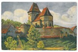 3618 - IGHISUL NOU, Sibiu, Cetatea fortificata, Romania - old postcard - unused, Necirculata, Printata