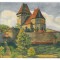 3618 - IGHISUL NOU, Sibiu, Cetatea fortificata, Romania - old postcard - unused