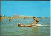 CPI (B7758) CARTE POSTALA - MAMAIA. VEDERE, SALTEA PNEUMATICA PE MARE, Circulata, Fotografie