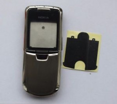Carcasa Nokia 8800 argintie originala noua foto